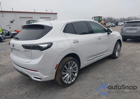 2025 Buick Envision Avenir Awd from USA, damaged, VIN LRBFZME46SD013459